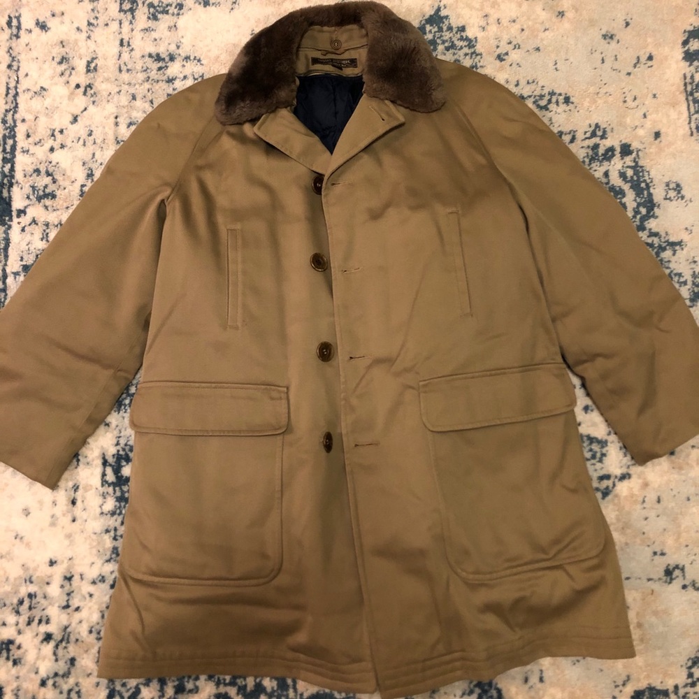 Vintage Brooks Brothers Coat - USA Made